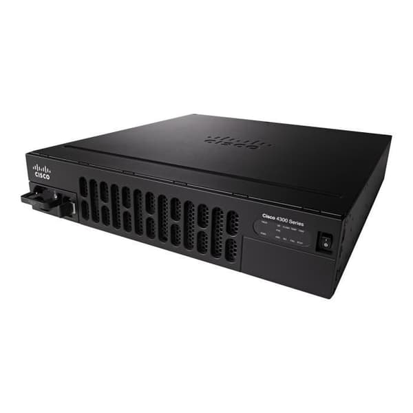 Cisco ISR 4351 - Röstsäkerhetspaket - router - GigE - WAN-portar: 3 - Rackmonterbar- USED