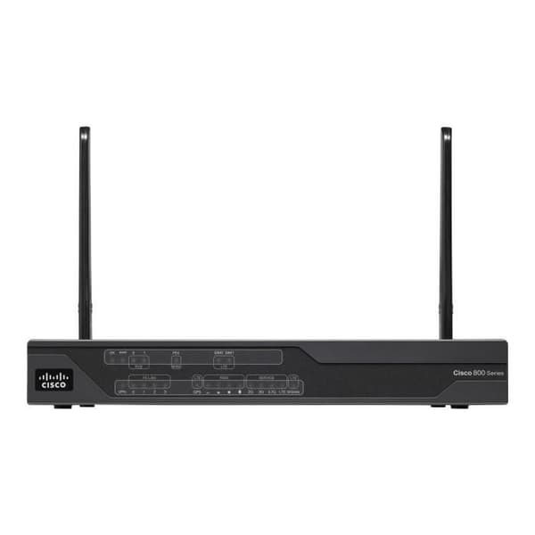 Cisco 881G 4G LTE 2.0 ISR - Router - WWAN - 4-portars switch- USED