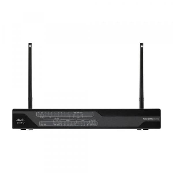 Cisco 899G 4G LTE 2.0 ISR - Router - WWAN - 8-portars switch - GigE - WAN-portar: 3- USED
