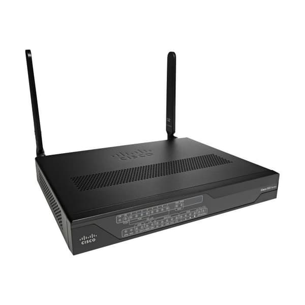 Cisco 898EAG 4G LTE 2.0 ISR - Router - DSL-WWAN - 8-portars switch - GigE - WAN-portar: 3- USED