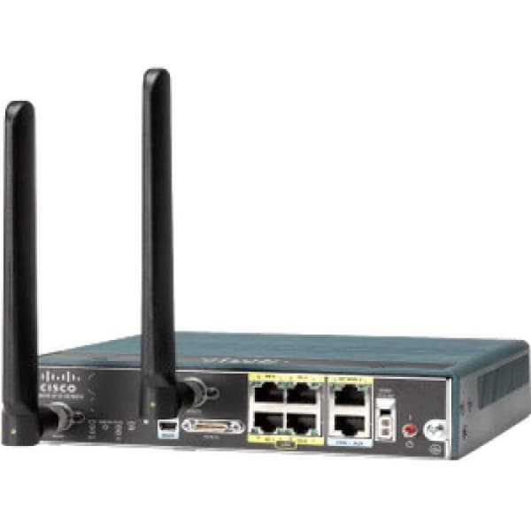 C819 M2M HÄRDAD SÄKER ROUTER MED SMART SERIAL 0,000000 Svart