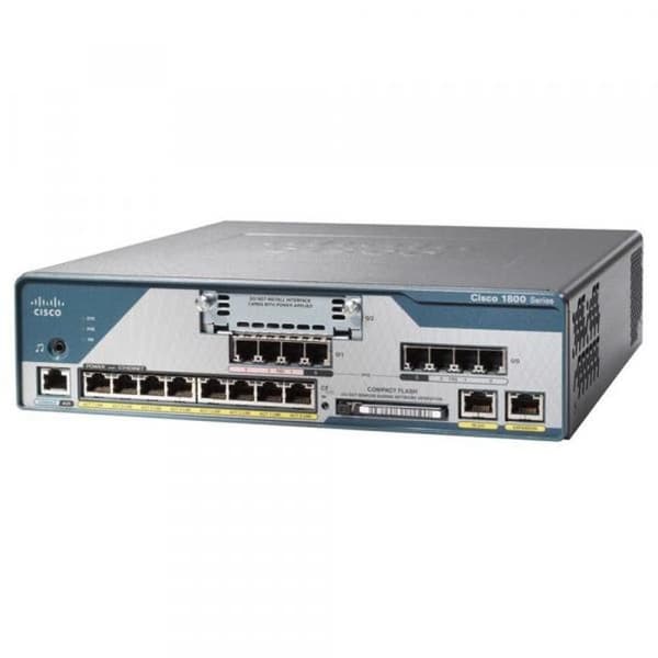 Cisco 1861E - Router - 8-portars switch - p...- USED