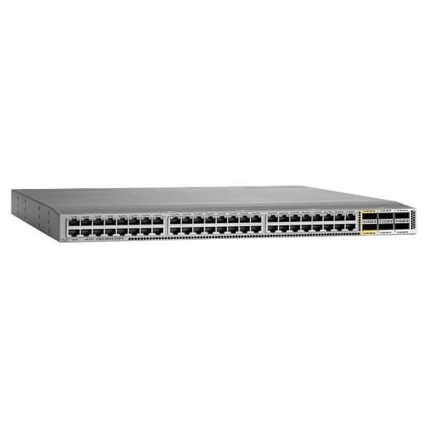 Cisco Nexus 2348TQ, 3 000 m, 10 000 Mbit-s, 10 100, 10 000 Mbit-s, IEEE 802.1Q, IEEE 802.1p, IEEE 802.3, IEEE 802.3ab, IEEE 802.- USED Grå