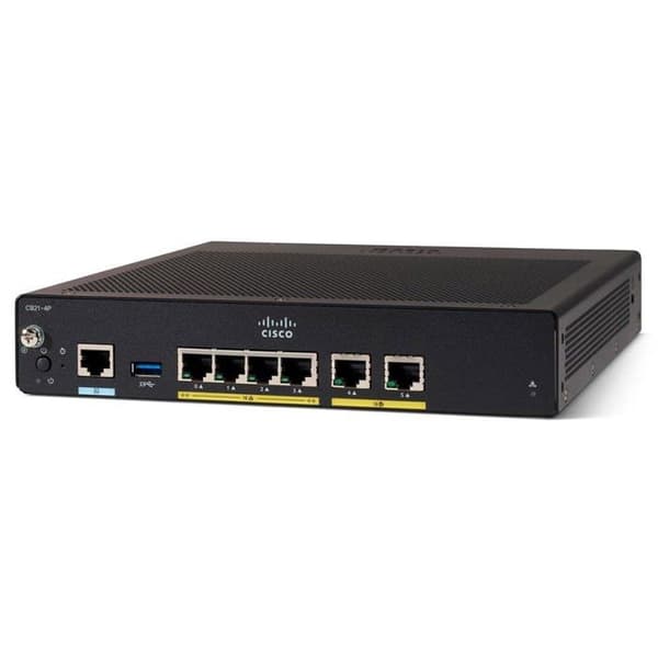 CISCO - CISCO 900 SERIEN INTEGRERADE TJÄNSTER ROUTRAR - Färg: Svart Svart