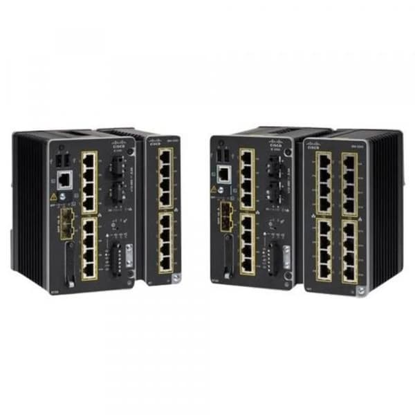 Switch - CATALYST - IE3300 - 10 portar - Svart - Hanterad Svart