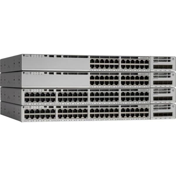 Cisco Catalyst C9200L Unmanaged Fast Ethernet L3 (10-100), grå- USED