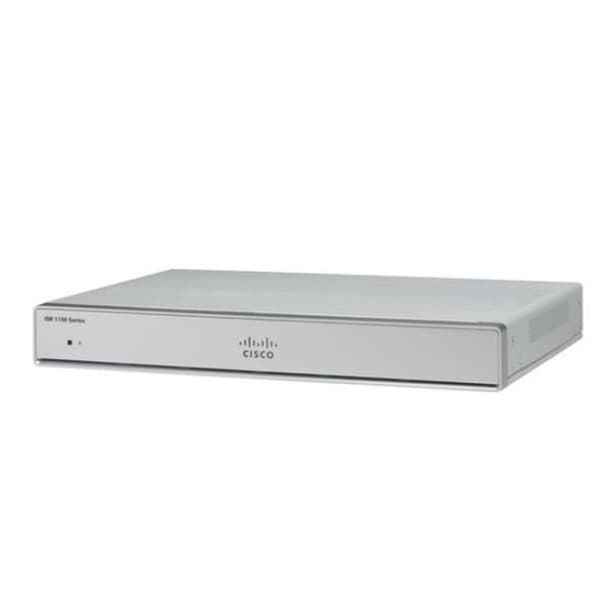 CISCO C1116-4P router-switch - VDSL - 10/100/1000 Mbit/s - Ethernet RJ-45 - USB 3.0 - IEEE 802.3, 802.3ab- USED Silver