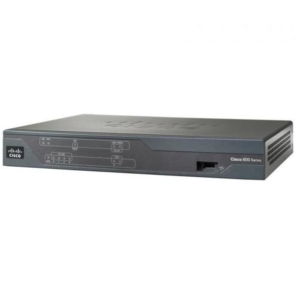 Cisco Systems Cisco881 K9 Cisco881 K9 Cisco ETHERNET 4-ports säkerhetsrouter- USED
