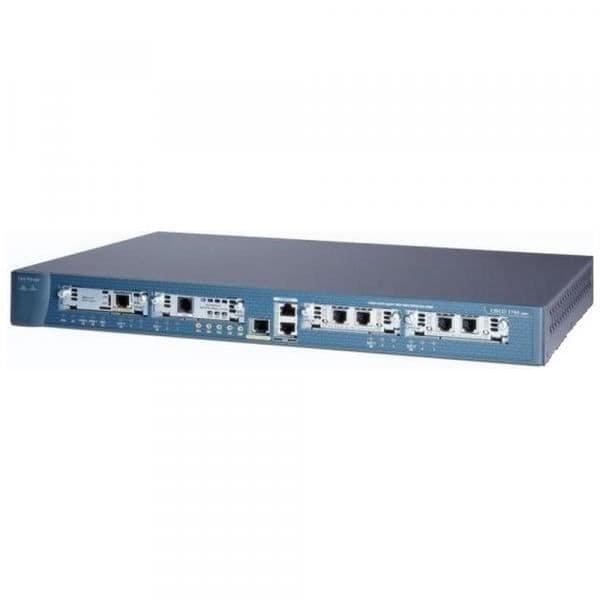 Router - CISCO - CISCO1760-ADSL - ADSL - 4-portars switch - Statisk IP-routing