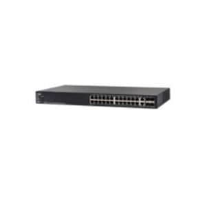 Cisco SF550X-24-K9 Managed L3 Fast Ethernet (10/100) Svart 1U- USED Svart
