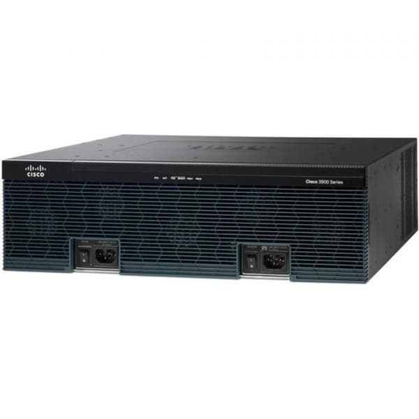 Cisco 3945 VPN ISM Module HSEC Bundle GigE Router Rack Monterbar- USED