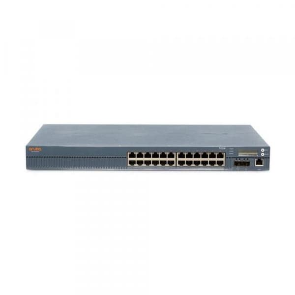 Aruba 7024 (RW) Controller 1U rackmonterbar GigE nätverkshanteringsenhet- USED Grå