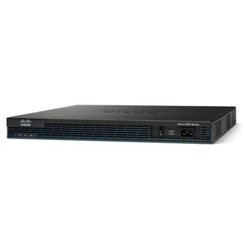 Router - CISCO - C2901-VSEC-CUBE/K9 - Molnanslutning - Lämplig för medelstora webbplatser - Ethernet
