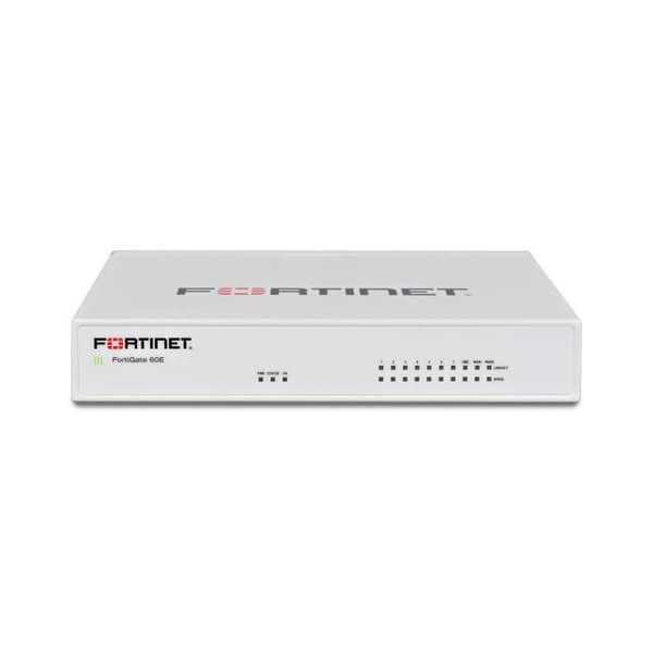 Fortinet FortiGate 60E, 3000 Mbit-s, 2000 Mbit-s, 100 användare, trådbunden, Ethernet (RJ-45), 128-bitars AES, 256-bitars AES, IPSEC