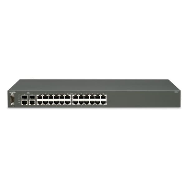 NORTEL 2526T Ethernet-switch - 32 Gbit/s switchkapacitet - MAC-katalog 16 000 poster