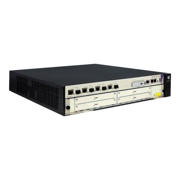 HPE HSR6602-G - Router - 4-portars switch - GigE - Rackmonterbar