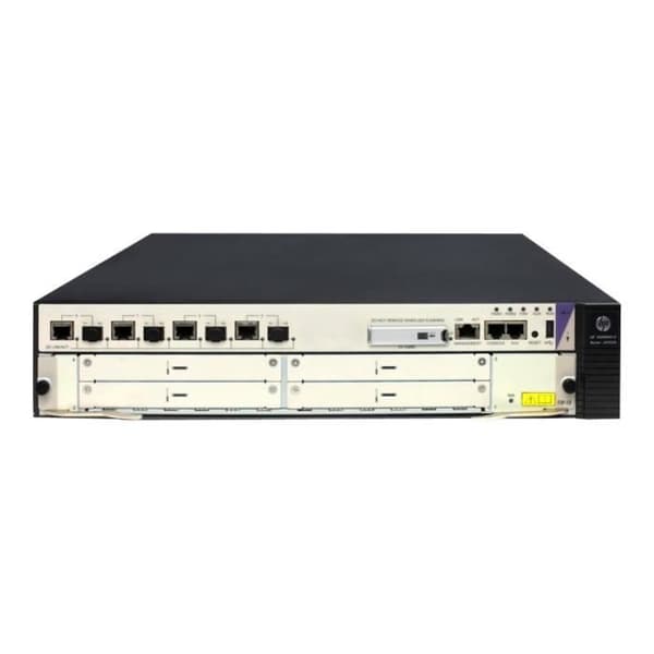 HPE HSR6602-G - Router - 4-portars switch - GigE - Rackmonterbar