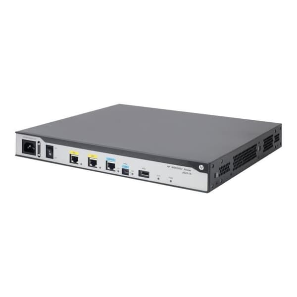 HPE MSR2003 - Router - GigE - Rackmonterbar Svart