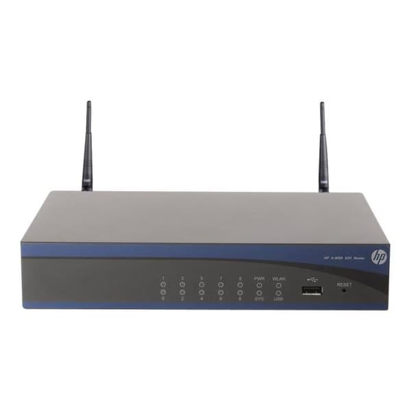 HPE MSR920 trådlös router 8-portars switch WAN-portar: 2 802.11b-g- USED