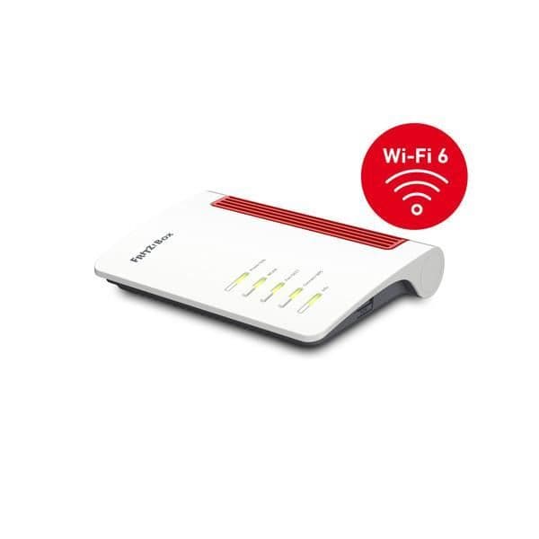 Router FRITZ! Box 7530 AX - Wi-Fi 6 - DualBand - 300 Mbit/s - 4 portar - VoIP