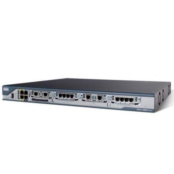 Router - CISCO - CISCO2801-HSEC/K9 - Integrerad brandvägg - Ethernet - 4-portars switch - Statisk IP-routing- USED