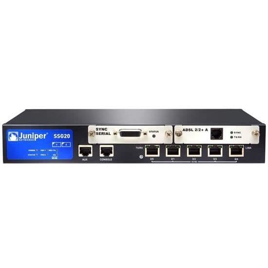 Juniper Networks SSG-20-SB-ADSL2-B- USED