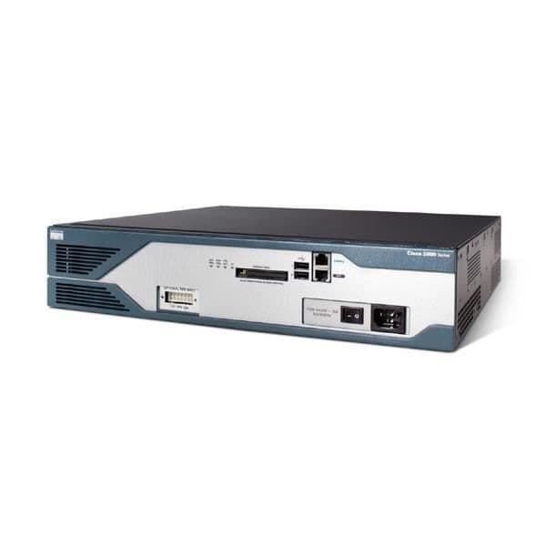 Integrated Services Router - CISCO - CISCO2821-WAE/K9 - VPN - MPLS - Kryptering- USED