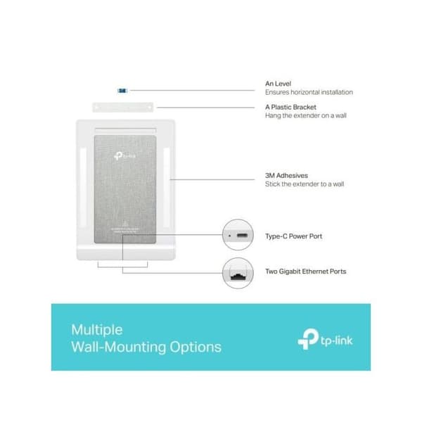 TP-LINK Ax3000 Wi-fi 6 AirTP-Link Archer Air R5 Router - Dual-band (2,4 GHz / 5 GHz) - Gigabit Ethernet - Vit