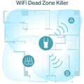 Miniatyrbild 4 av 6: Kraftfull WiFi 6 repeater AX1800 Mbps - TP-Link RE605X - Täcker upp till 100 m² - Dual band - Kompatibel med alla boxar