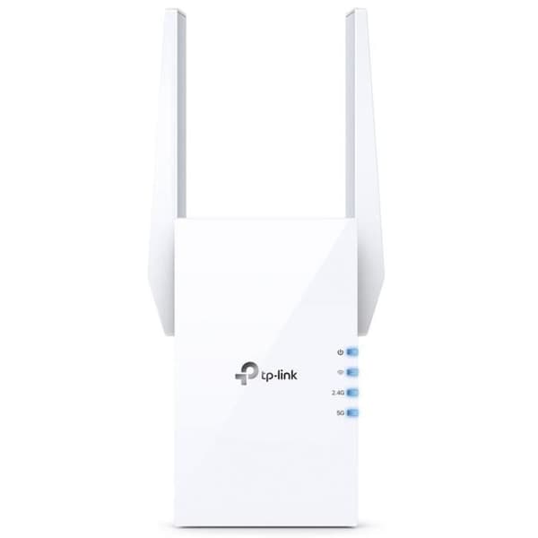 Kraftfull WiFi 6 repeater AX1800 Mbps - TP-Link RE605X - Täcker upp till 100 m² - Dual band - Kompatibel med alla boxar