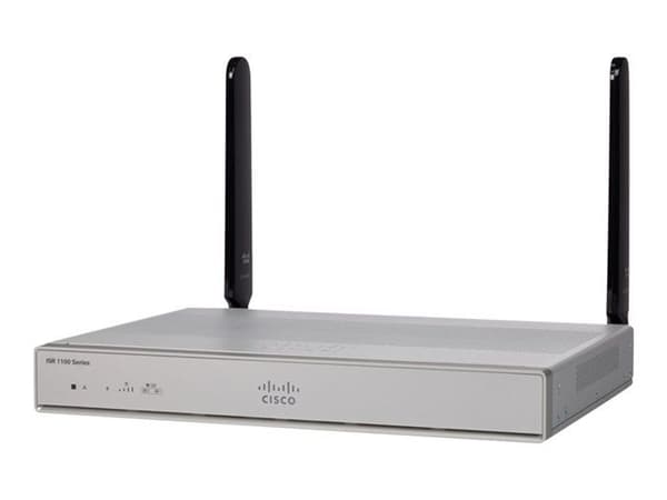 Router - Cisco - C1111-8PLTEEA - 8 Ethernet-portar - LTE - 10/100/1000 Mbit/s