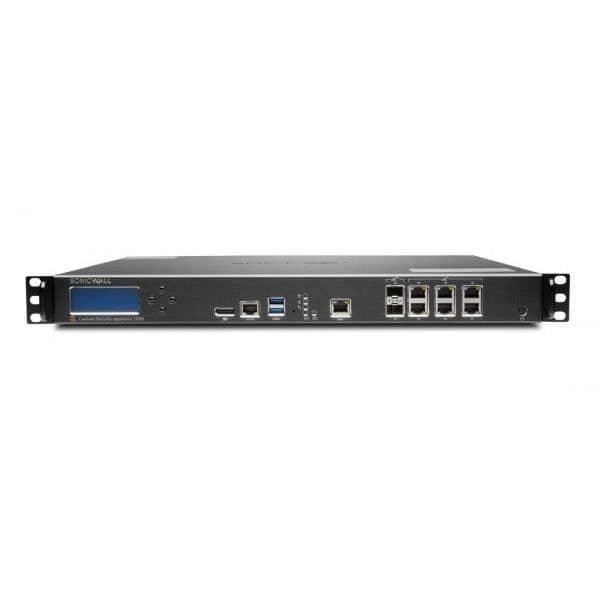 Brandvägg - SONICWALL - 02-SSC-5639 - FIPS 140-2 - 2 TB - Termisk avledning 389 BTU/h