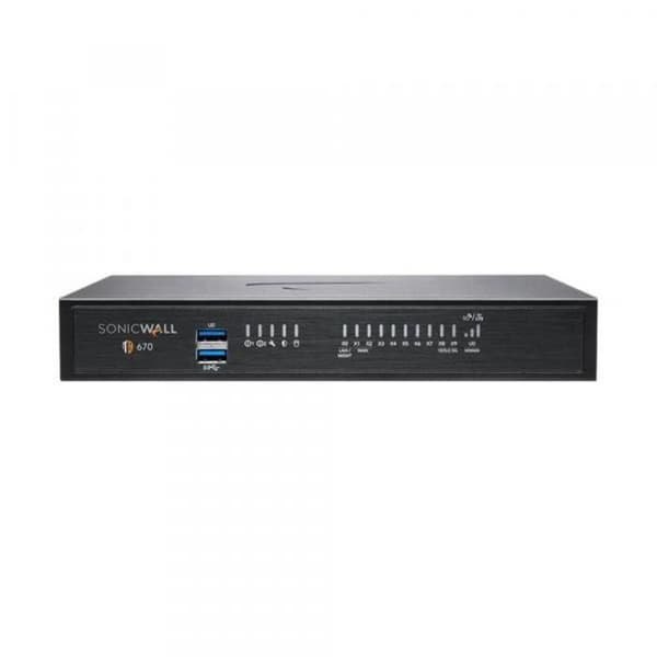 SonicWall TZ 670 Secure Upgrade Plus Advanced Edition 3 dagar - 02-SSC-5684