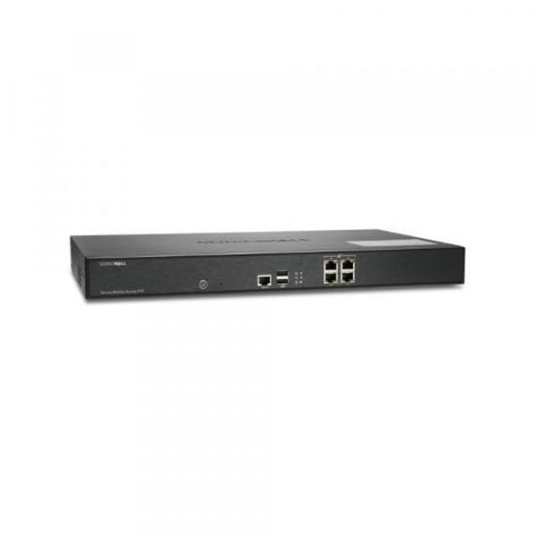 SonicWall Secure Mobile Access 410 Security Appliance - 25 användare - GigE - 4-portsswitch