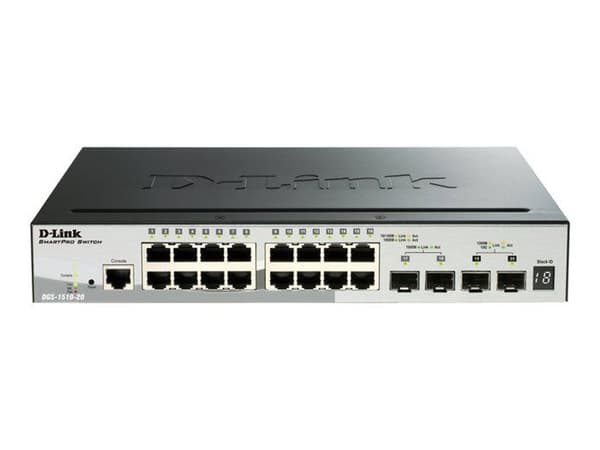 DGS-1510-serien är D-Links senaste generation av konfigurerbara switchar med en 10G-port, vilket gör den idealisk för