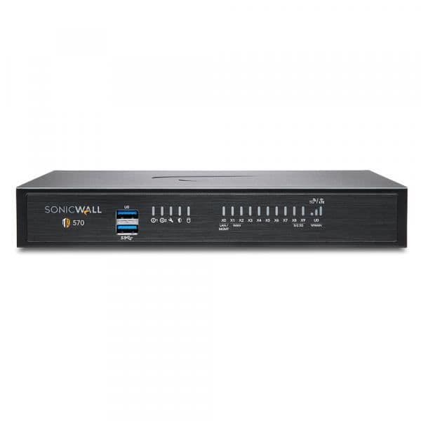 Brandvägg - SONICWALL - 02-SSC-5691 - IPS/IDS-hastighet 2500 Mbit/s - FCC Class B-certifiering - Ethernet