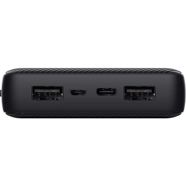 Trust Primo Fast Externt batteri 20000mAh, 3A USB-C Power Bank, 3 ingångar, iPhone / iPad / Samsung Laddare - Svart