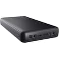 Miniatyrbild 1 av 4: Trust Primo Fast Externt batteri 20000mAh, 3A USB-C Power Bank, 3 ingångar, iPhone / iPad / Samsung Laddare - Svart