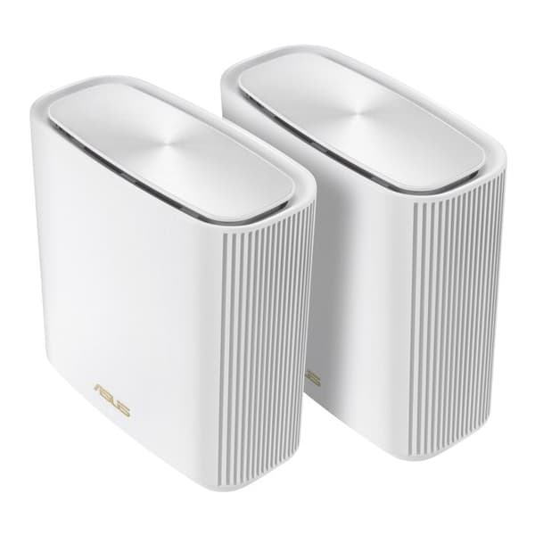 Trådlös router - ASUS - ZenWiFi XT9 - 7800 Mbps - Tri Band - 2 vita enheter