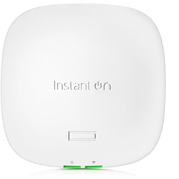 Trådlös åtkomstpunkt - HPE Networking - Instant On AP21 (RW) - Wi-Fi 6 - 2.4/5 GHz - Tak-/väggmonterbar Vit