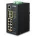 Planet IGS-5225-8P4S Network Switch Managed L2+ Gigabit Ethernet (10/100/1000) Svart Ethernet-anslutning - stöder strömförsörjning