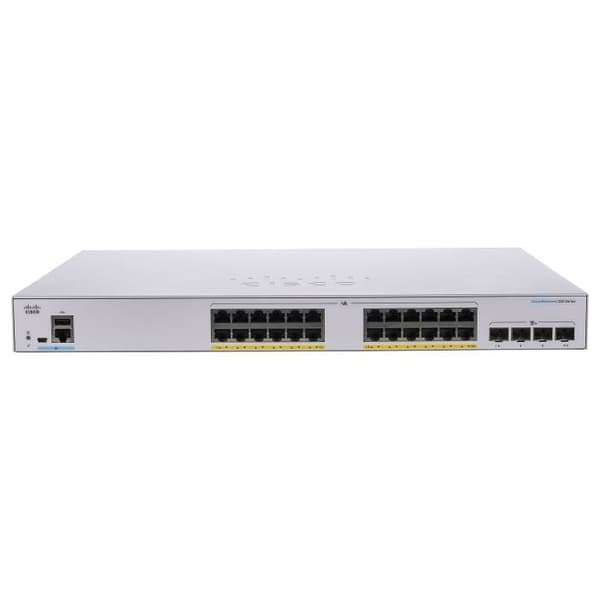 CISCO CBS250 Smart 24-ports GE Full Po CBS250 SMART 24-PORTAR GE FULL POE 4X10G SFP+ Silver