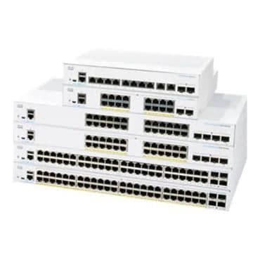 CISCO CBS350 Managed 48-ports GE 4x1G CBS350 MANAGED 48-PORTAR GE 4X1G SFP- USED Silver