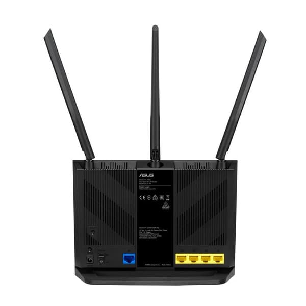 4G-AX56 router - ASUS - WiFi 6 - Hastighet upp till 1800 Mbps - 4 LAN-portar - 80 MHz