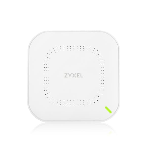 Zyxel AX1800 True WiFi 6 åtkomstpunkt (802.11ax Dual Band), 1,77 GB/s med ODFMA och 2x2 MU-MIMO Dual Antenn, kontrollerbar