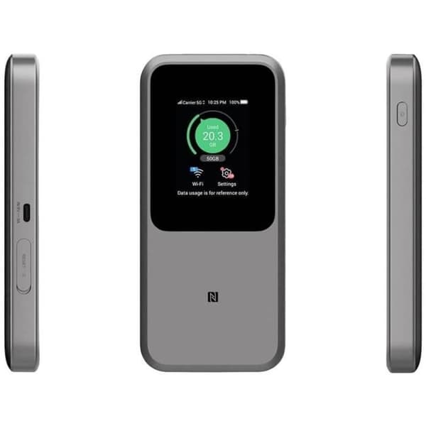 ZTE MU5120 5G Mobil Wi-Fi Hotspot 3800 MBit/s Grå