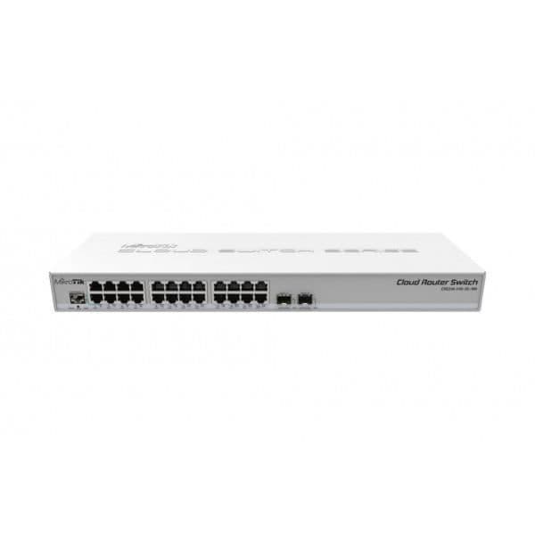 MIKROTIK CRS326-24G-2S-RM Switch - Modem och router - Gigabit Ethernet - 24 portars switch