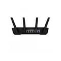 Miniatyrbild 3 av 4: ASUS TUF Gaming AX3000 V2 trådlös router Gigabit Ethernet Dual-band (2,4 GHz - 5 GHz) Svart, Orange