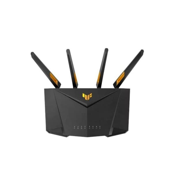 ASUS TUF Gaming AX3000 V2 trådlös router Gigabit Ethernet Dual-band (2,4 GHz - 5 GHz) Svart, Orange