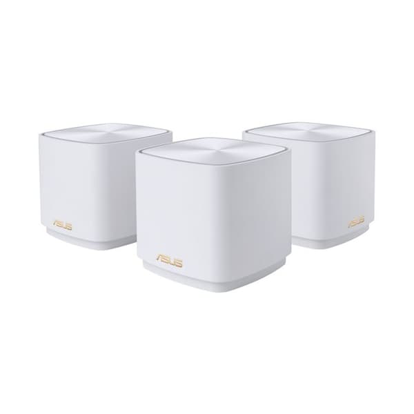 Mesh-router - ASUS - ZenWiFi XD5 x3 - WiFi 6 - Total täckning - 3000 Mb/s Vit